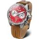 Vostok Europe Limitovaná edícia Embéčka Chrono Line 6S21-325A492 – hnedý kožený remienok