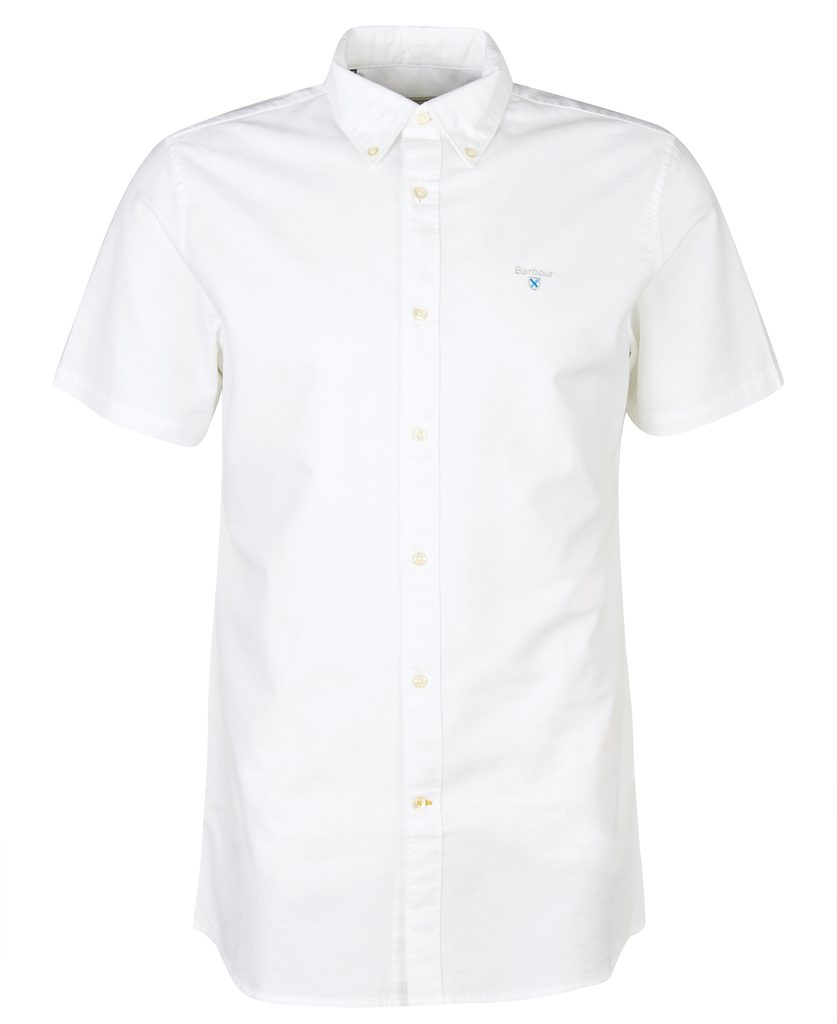 Barbour white oxford shirt discount