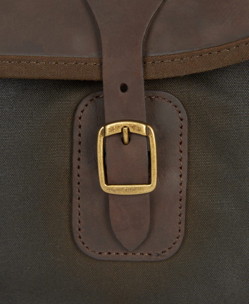 Barbour leather tarras bag sale