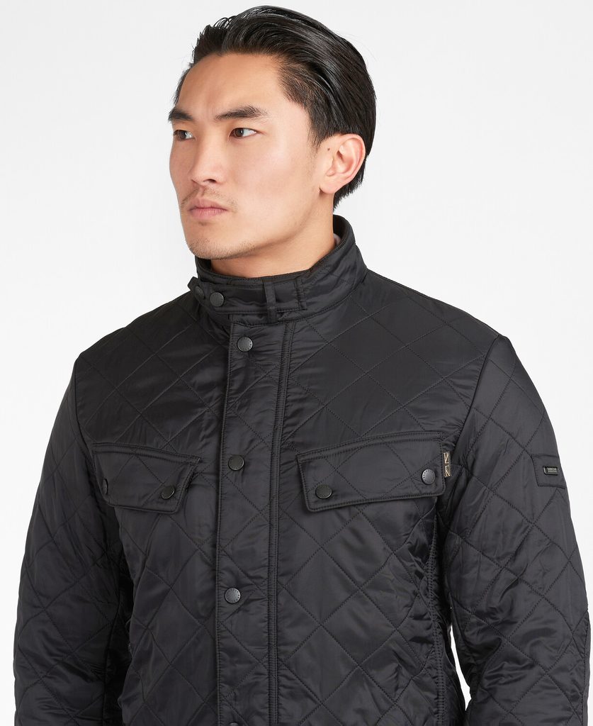 Barbour ariel polarquilt black discount
