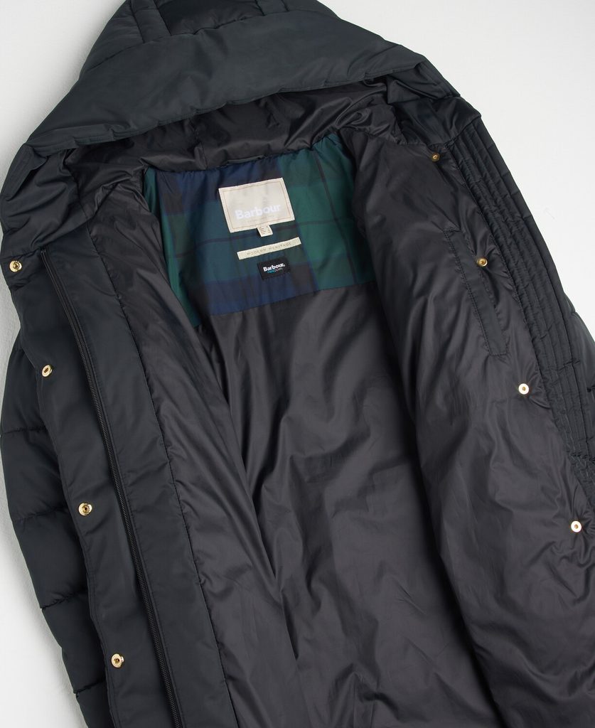 Hooded barbour deals jacket