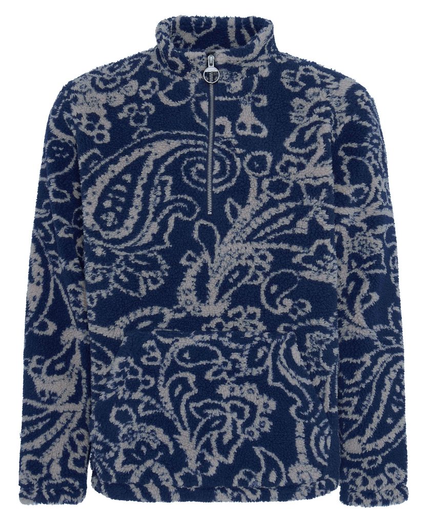 Barbour half zip fleece discount
