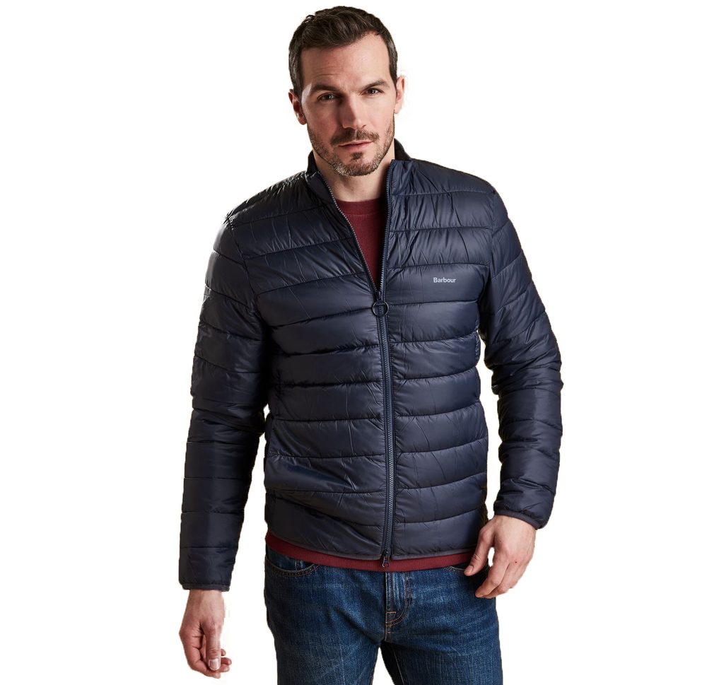 Gentleman Store Barbour Penton Puffer Jacket Navy Barbour Steppjacken Jacken und Mantel Kleidung