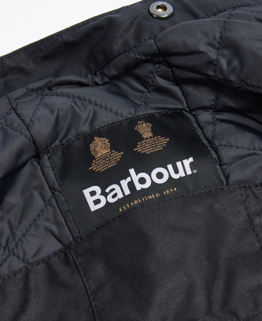 Gentleman Store Barbour Wax Storm Hood Navy Barbour Herbstkollektion Barbour