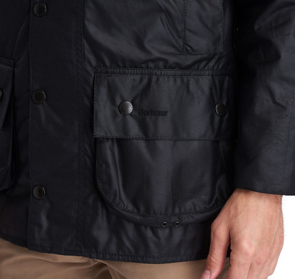 Gentleman Store - Wachsjacke Barbour - Schwarz - - Jacken und Mäntel - Kleidung