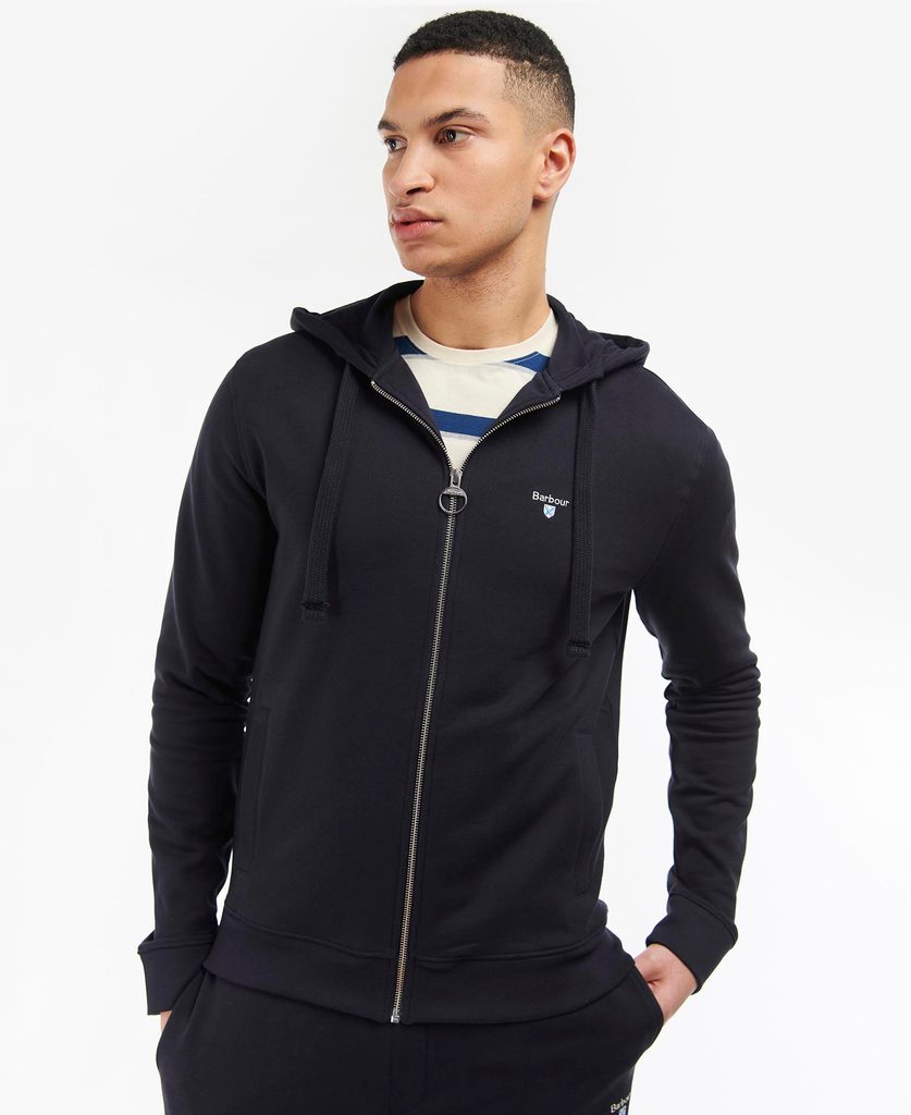 Hoodie zipper store navy