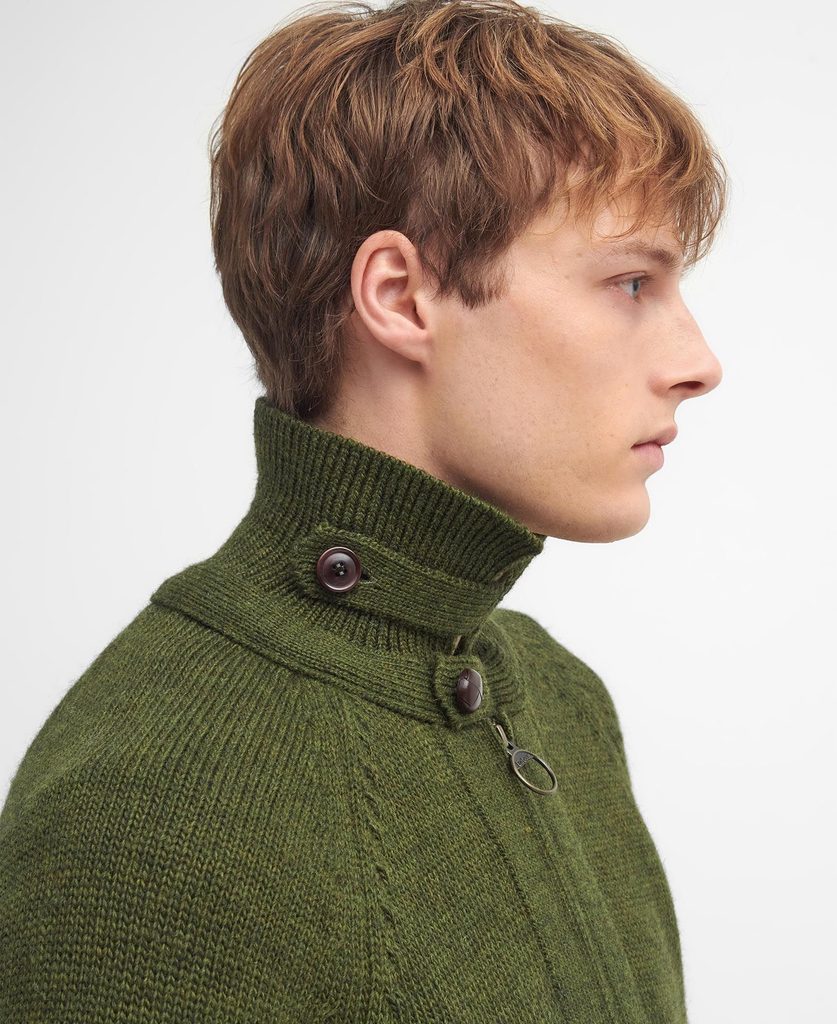 Gentleman Store Barbour x TO KI TO Paxman Zip Up Jumper Barbour Pullover mit ReiBverschluss Pullover und Sweatshirts Kleidung
