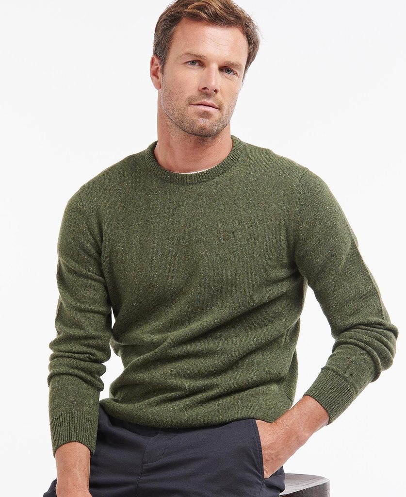 Gentleman Store - Pullover Barbour Tisbury Crew - Forest Green - Barbour -  Pullover und Sweatshirts - Kleidung
