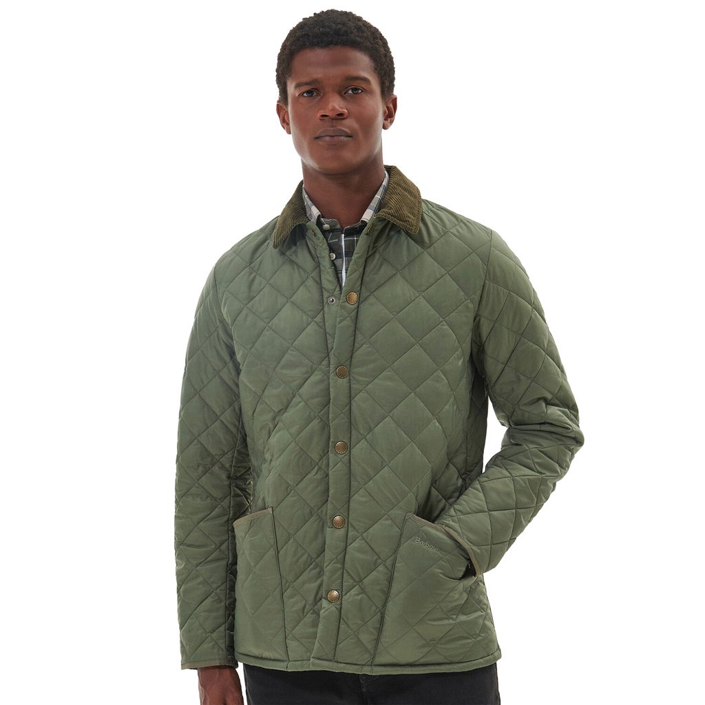 Gentleman Store - Barbour Heritage Liddesdale Quilted Jacket — Light Moss -  Barbour - Jacken und Mäntel - Kleidung