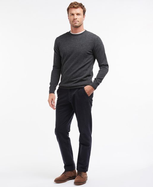 Barbour essential lambswool crew neck outlet sweater