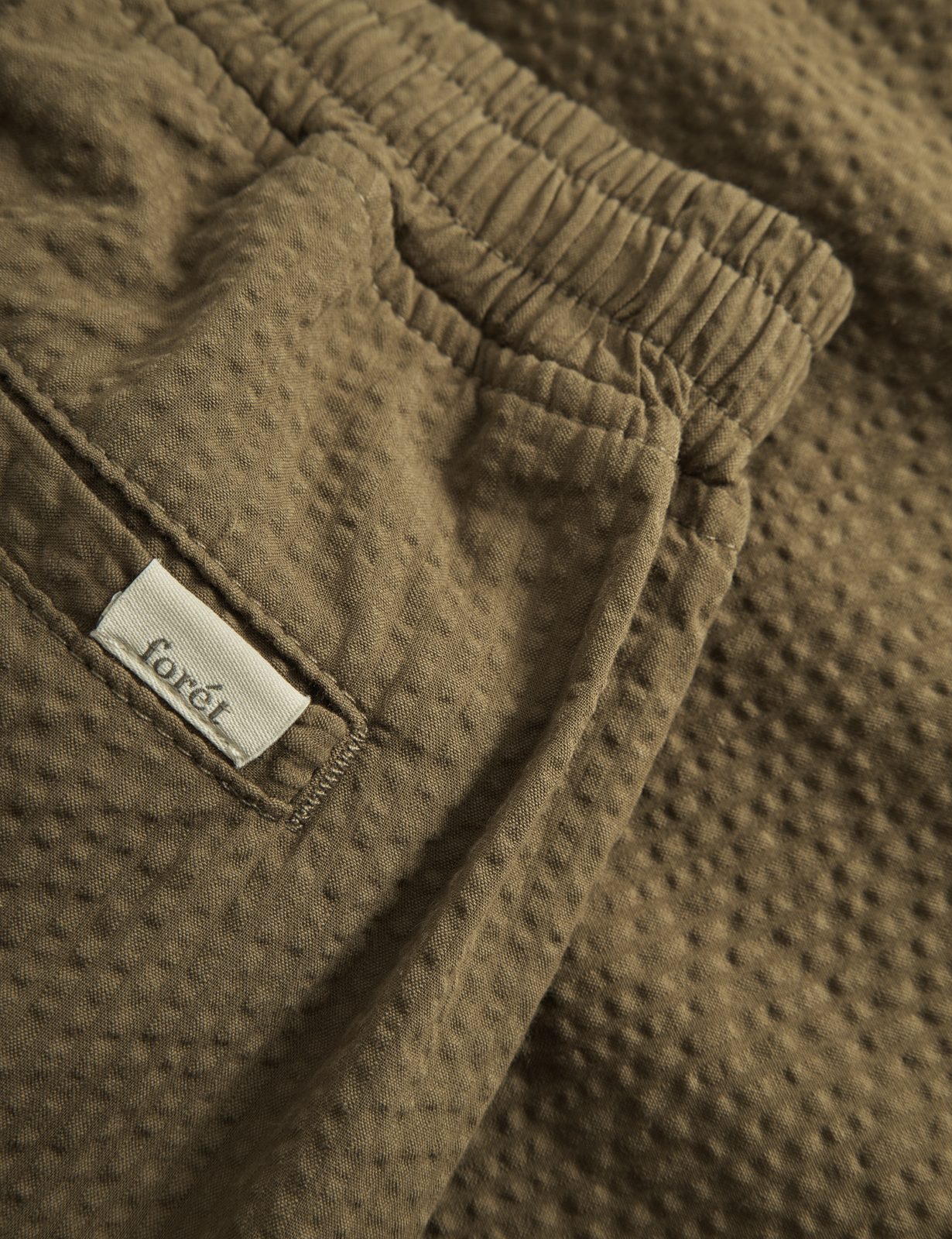 Short de bain en seersucker - Vert forêt - HOMME | H&M BE