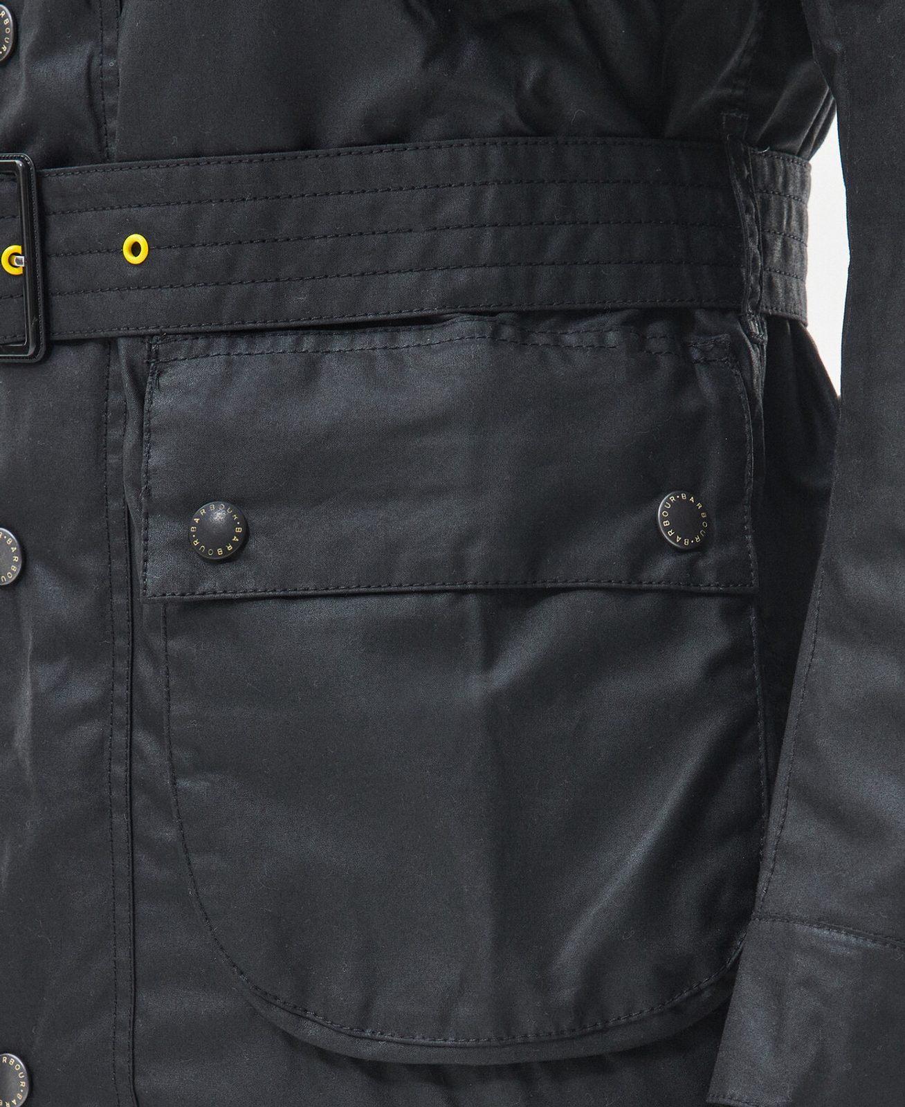 Barbour international lever wax jacket discount