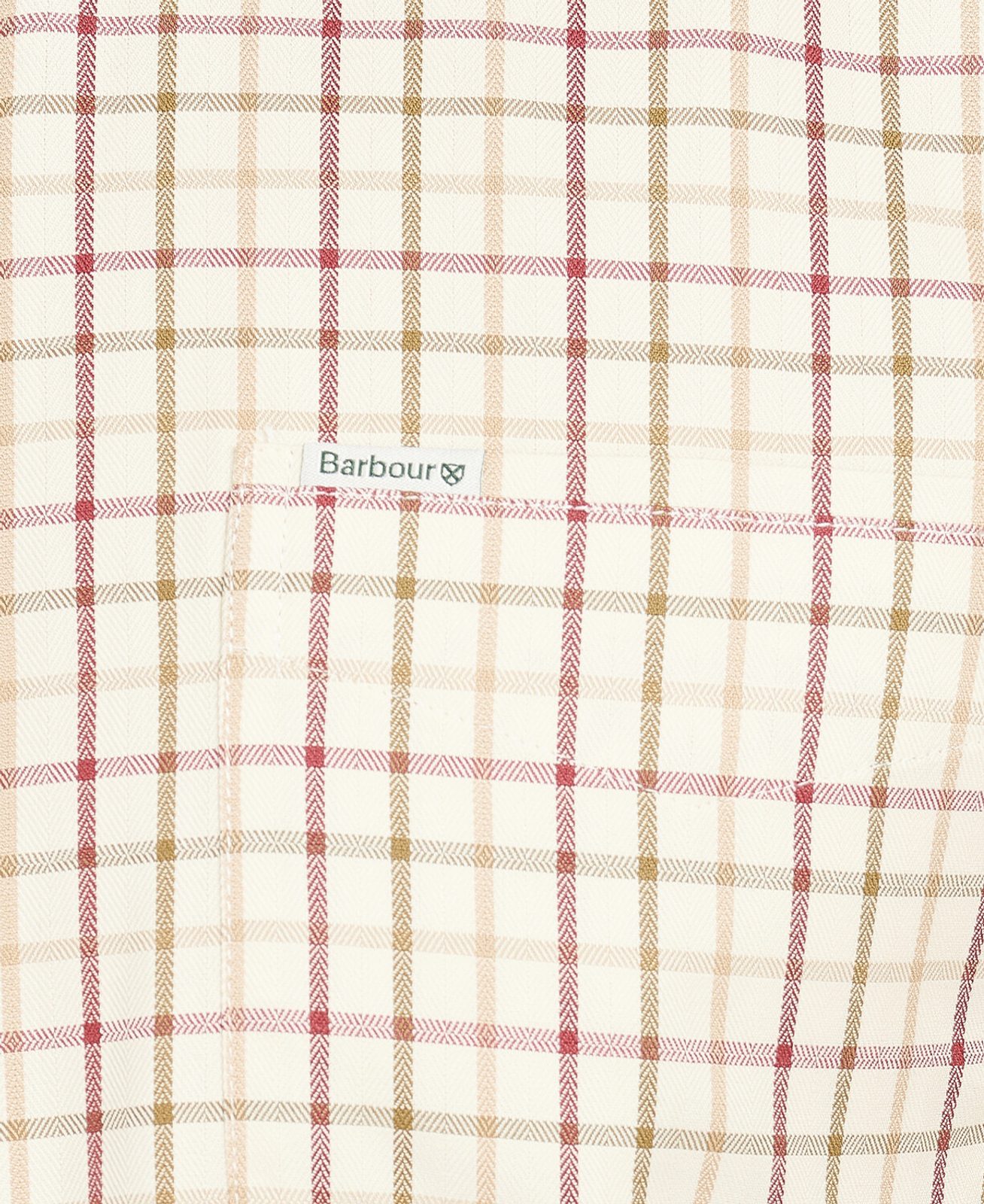 Barbour tattersall shirt sale discount