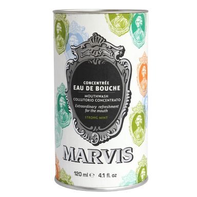 Konzentriertes Mundwasser Marvis Strong Mint – Reisepackung (30 ml)