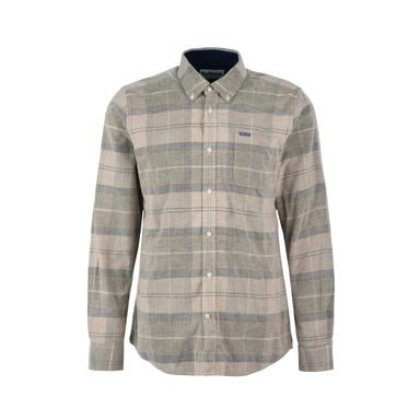 Multi-Pocket Corduroy Shirt — Rust
