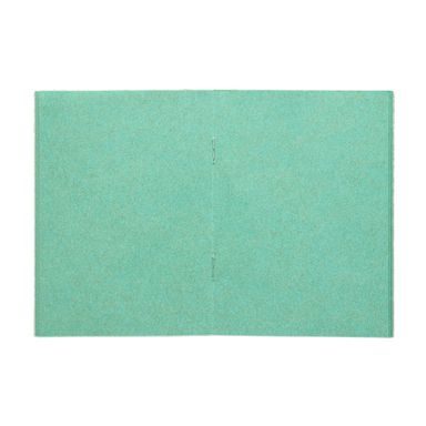 Einlage: Halbes leeres Heft mit cremefarbenen Papier