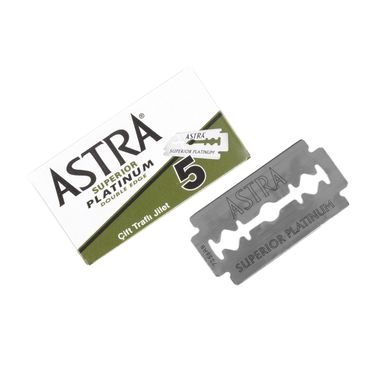 Klassische Rasierklingen Astra Platinum (5 Stk.)