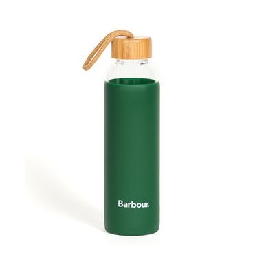 Barbour Glasflasche mit Silikonhülle