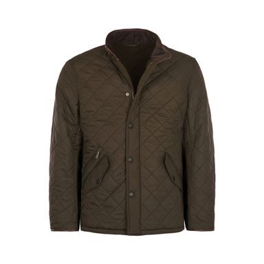 Barbour Powell Quilted Jacket — Olive