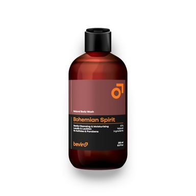 Natürliches Duschgel Beviro Natural Body Wash Bohemian Spirit (250 ml)