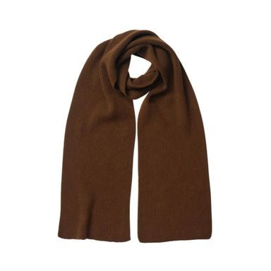 Joshua Ellis Rib Knitted Cashmere Scarf