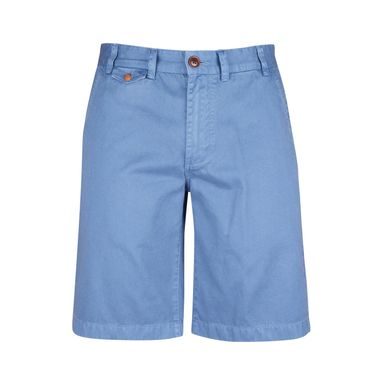 Einfarbige Shorts Barbour Neuston Twill Shorts - Force Blue