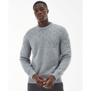 Barbour Cathil Crew Neck Jumper — Classic Navy