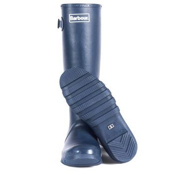 Barbour Men's Bede Wellington Boots — Navy