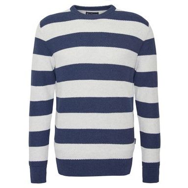 Barbour Craster Striped Crew Neck Jumper