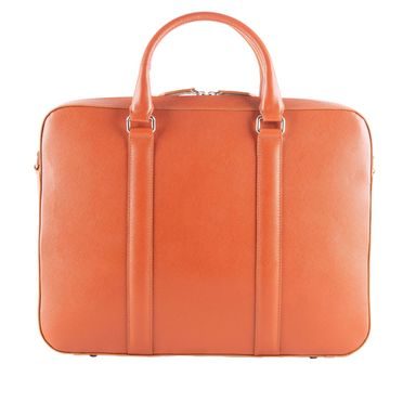 Lederne Laptoptasche John & Paul – cognac