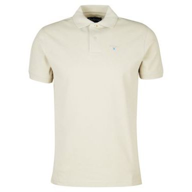 Barbour Lightweight Sports Polo Shirt — Light Grey