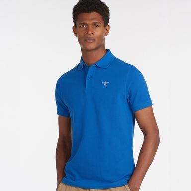 Barbour Sports Polo Shirt — Monaco Blue