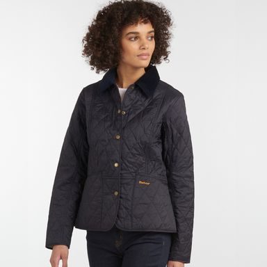 Barbour Summer Liddesdale Quilted Jacket — Navy