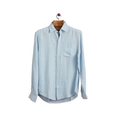 Barbour Nelson Tailored Shirt — Blue