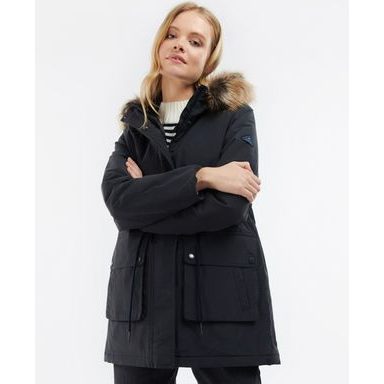 Barbour Alexandria Quilted Jacket — Classic Black