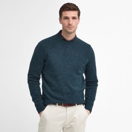 Barbour Tainsbury Crew Neck Jumper — Seaweed