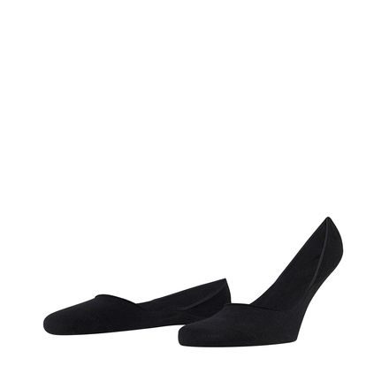 Falke Medium Cut Invisible Socks — Black