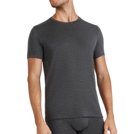 Falke ClimaWool Daily T-Shirt — Dark Grey