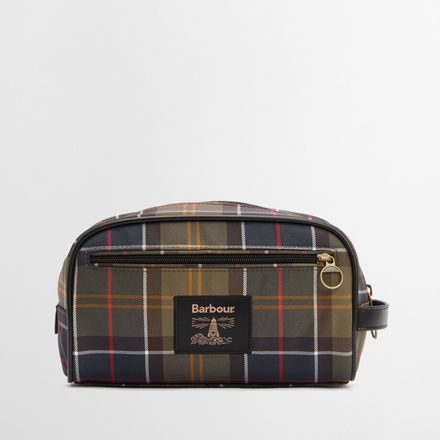 Barbour Tartan Washbag