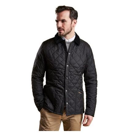 Barbour Heritage Liddesdale Quilted Jacket — Black