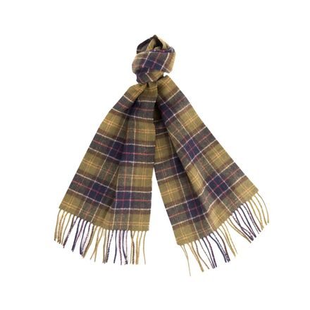 Barbour Tartan Lambswool Scarf — Classic Tartan