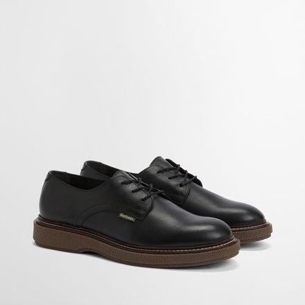 Barbour Harefield Derby Shoes — Black