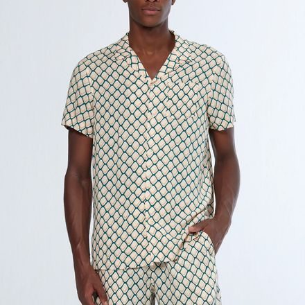 Scotch & Soda — Regular Fit Short-Sleeve Viscose Shirt