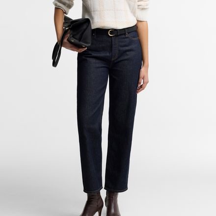 Barbour Adalyn High-Rise Jeans — Indigo