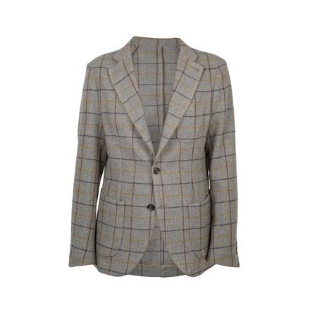Wollsakko London - Grey Multicolor Check