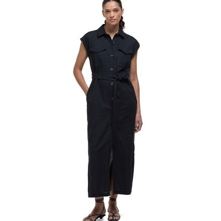 Barbour Birdie Maxi Dress — Black