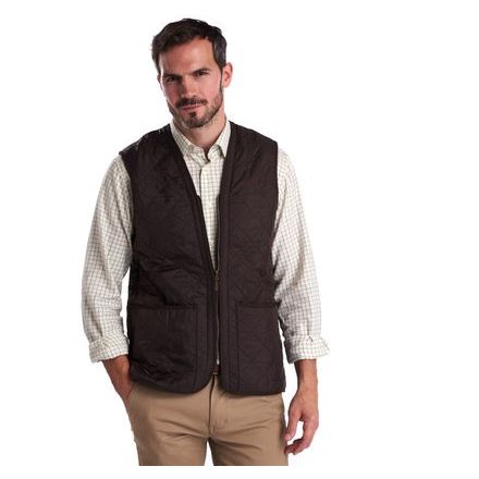 Steppweste Barbour Polarquilt - dunkelbraun