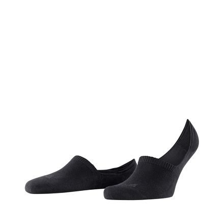Falke Step High Cut Invisible Socks — Black