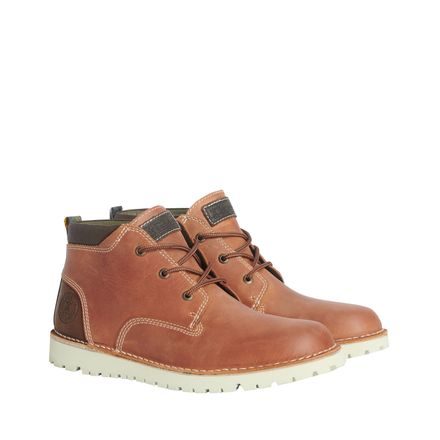 Barbour Bedrock Derby Boots — Timber Tan