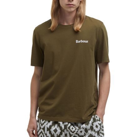 Barbour Homelane Relaxed Fit T-Shirt — Light Sage